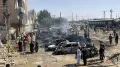 At least 20 people have been killed and 70 others injured in an explosion targeting a train transporting military personnel in Pakistan