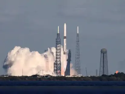 Blue Origin's New Glenn rocket successfully launched paying customers, sending NASA satellites to Mars and achieving its first reusable booster landing at sea