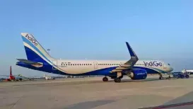 An IndiGo Airlines flight made an emergency landing on Sunday at Lucknow airport with 238 passengers onboard following a bomb threat