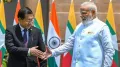 Myanmar President Min Aung Hlaing, who is in India on a five-day visit, has held talks with Prime Minister Narendra Modi, focusing on areas including trade