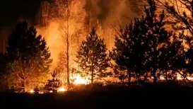 A wildfire burning west of Boulder County, Colorado, has prompted an evacuation order. According to officials, the order was issued at 5:51 p.m