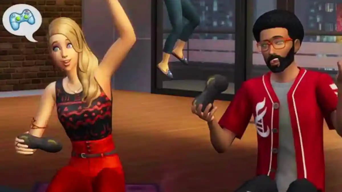 Boy Flirts In A Game