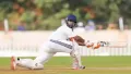 In a display of sheer courage and determination, India A skipper Rishabh Pant overcame multiple painful blows to the body to register a fighting half-century