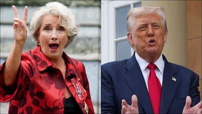 British actress Emma Thompson, while attending the Locarno Film Festival, recalled a surprising call from US President Donald Trump asking for a dinner, joking that she could have “changed the course of American history
