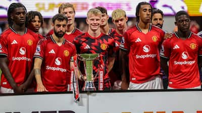 Bruno Fernandes scored one goal and assisted another as Manchester United drew 2-2 with Everton on Sunday to win the Premier League Summer Series title. The Red Devils earned a final point in Atlanta to top the table with seven in the pre-season friendly tournament, having previously beaten West Ham 2-1 and Bournemouth 4-1 in the round-robin US tour.