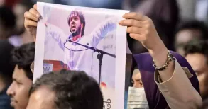 The Border Security Force rejected claims by the Bangladesh Police that two suspects in the killing of activist Sharif Osman Hadi had fled to India through the