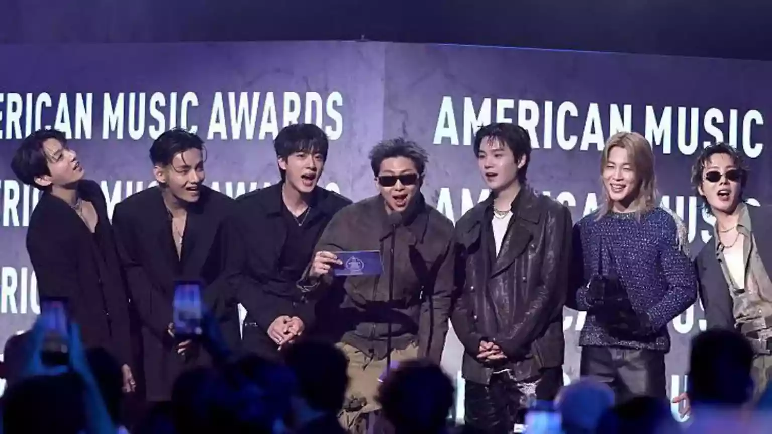 South Korean seven-piece BTS have won artist of the year at the American Music Awards (AMAs) for the second consecutive year, cementing their status as one of