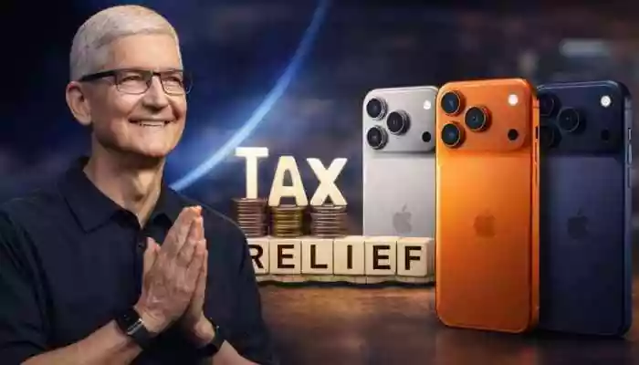 <strong>Apple Tax Exemption:</strong> Under the new rule, foreign companies can provide machinery to Indian contract manufacturers operating in