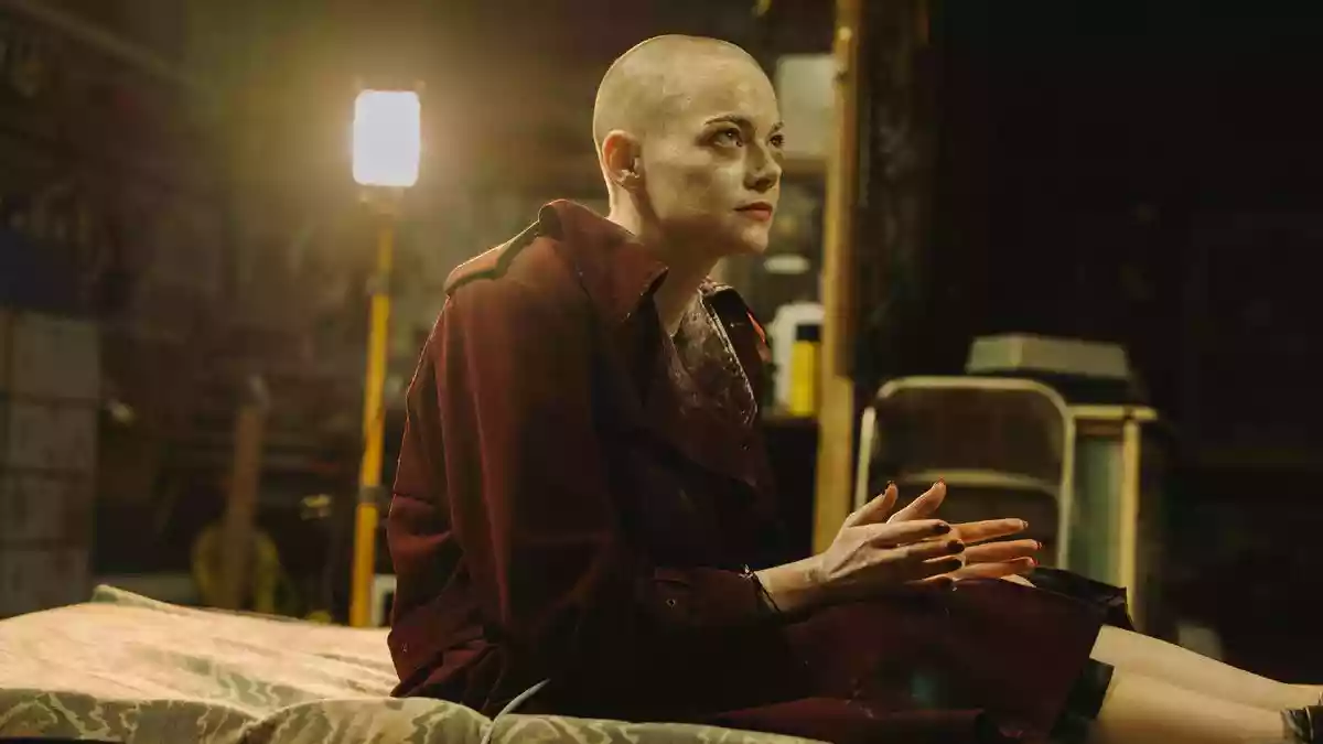 Bugonia begins with a voice explaining the vital role bees play in the environment and how Colony Collapse Disorder (CCD) could lead to planetary destruction