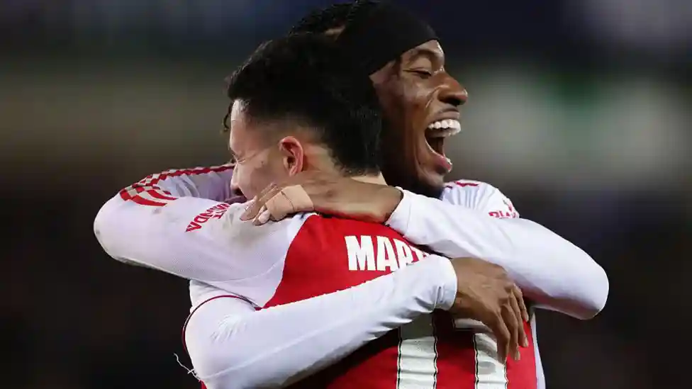 Noni Madueke might reflect on the Champions League win at Club Brugge as a landmark night in his </b>Arsenal</b> career