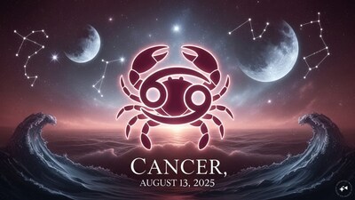 Cancer Daily Horoscope Today, August 13, 2025: Ganesha says you will win the trust of professionals. There will be progress in business matters. Favorable conditions will remain in career and business. You will remain enthusiastic. Positivity will increase. Speech and behavior will be impressive. You will make appropriate decisions. Work energy will increase. Sensitivity will remain. Lifestyle will improve.