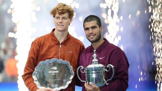 Carlos Alcaraz beat Jannik Sinner in four sets on Sunday to win the US Open. The Spanish tennis star delivered a classy speech during the post-match press conference in New York where he lauded his rival Sinner. “This tournament is super special for me,” Alcaraz said during the post-match presentation.