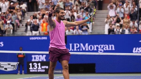 Carlos Alcaraz defeated Jannik Sinner in a commanding manner at the US Open 2025 final to reclaim the title after 2022. The 22-year-old Spaniard has now claimed his sixth Grand Slam with a dominating win 6-2, 3-6, 6-1, 6-4. This victory not only ended Sinner's reign as the 2024 US Open champion but also propelled Alcaraz back to the top of the PIF ATP Rankings, dethroning Sinner after his 65-week stint as World No. 1.