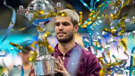 Carlos Alcaraz keeps transcending new heights of brilliance and redefining his excellence with each passing tournament. He displayed a clinical and ruthless show as he closed out the final of the Japan Open against Taylor Fritz with the score line reading 6-4,6-4.