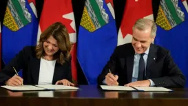Prime Minister Mark Carney has signed a deal with the province of Alberta that opens the door for an oil pipeline to the Pacific — a project long pushed