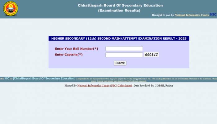 CGBSE Supplementary Results 2025: Students can now check and download their scorecards from the official websites, cgbse.nic.in and results.cg.nic.in, by entering their roll numbers, details below. <strong>CGBSE Supplementary Results 2025</strong>: The Chhattisgarh Board of Secondary Education (CGBSE) has declared the Class 10 and 12 supplementary exam results for 2025 today, August 20. Students can now check and download their scorecards from the official websites, cgbse.nic.in and results.cg.nic.in, by entering their roll numbers. Earlier this year, the board had released the annual Class 10 and 12 results on May 7, 2025. The Class 10 exams were held from March 3 to March 24, while the Class 12 exams took place between March 1 and March 28, 2025.