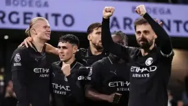 Manchester City prevailed in a nine-goal feast at Fulham thanks to the sort of attacking display that would normally have title rivals quaking in their boots