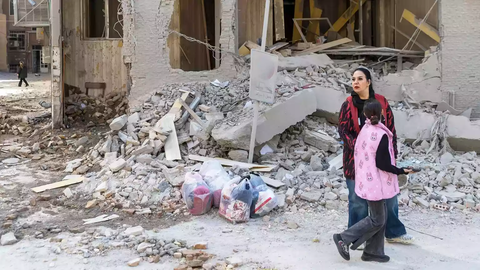 Checkpoints everywhere and queues for bread