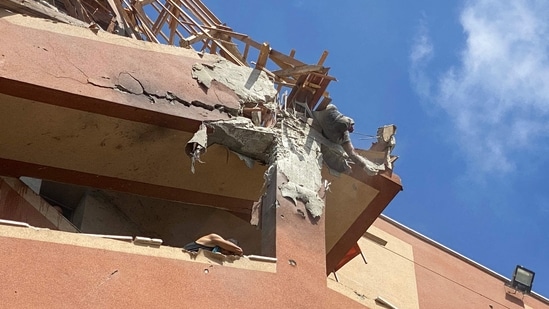 Chilling videos of an Israeli airstrike on Nasser Hospital in southern Gaza's Khan Younis showed missiles piercing through the roof of the facility, a blow that killed several, including three journalists. The Israeli double-tap airstrike hit the fourth floor of southern Gaza's main hospital Monday, killing at least eight people, Gaza's health ministry said, however other reports carried varying death toll.