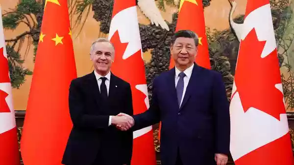 China and Canada seek ‘historic gains’ as Xi hosts Carney in Beijing
