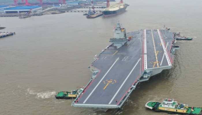China launches its most advanced warship, Fujian, as Beijing eyes power projection from Taiwan Strait to the Indian Ocean with next-gen stealth jets. Beijing: China has moved its most powerful aircraft carrier, the Fujian Type 003, into open waters. This step marks a milestone for China's naval development. The ship was built entirely by Chinese engineers. The launch system on the carrier uses electromagnetic catapults, similar to the technology used by the United States. Only two countries have this capability now: the United States and China.