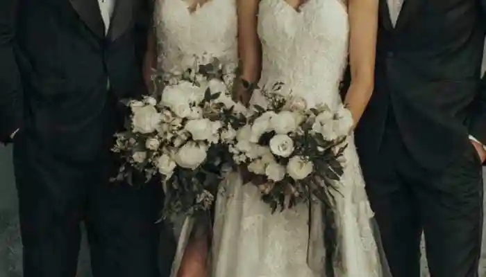 Chinese Wedding Goes Viral As Twin Brothers Marry Twin Sisters