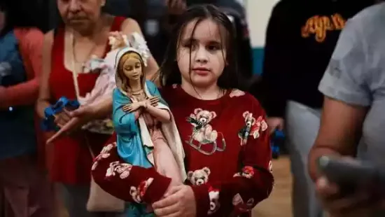 Merry Christmas! People are celebrating today by lighting candles in churches, singing carols, offering prayers, and honouring the birth of Jesus Christ