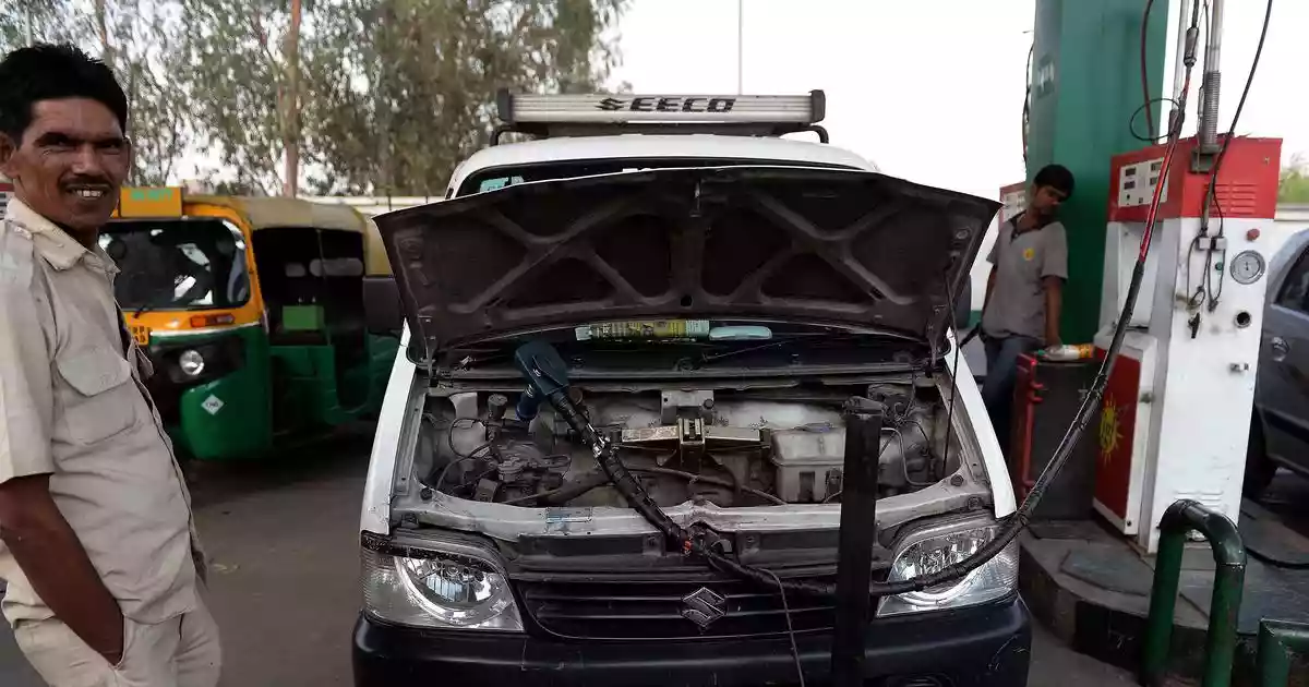 CNG price hiked twice in 48 hours