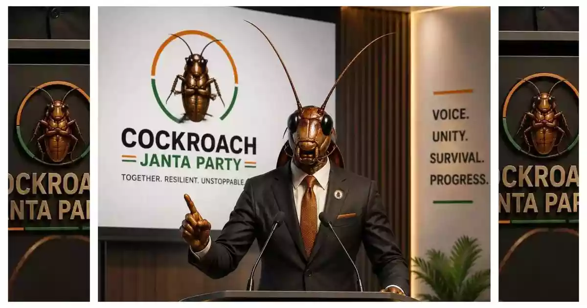 The astonishing rise of the Cockroach Janta Party in India has captured the country’s imagination. An initiative that began as a satirical response to a