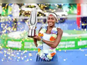 Coco Gauff defeated Jessica Pegula 6-4, 7-5 in an all-American final to win the Wuhan Open. The victory marked Gauff's second title of the year and her 11th career title. Gauff rallied from a deficit in the second set to secure the win, expressing pride in her performance throughout the tournament.Coco Gauff defeated Jessica Pegula 6-4, 7-5 in an all-American final to win the Wuhan Open. The victory marked Gauff's second title of the year and her 11th career title. Gauff rallied from a deficit in the second set to secure the win, expressing pride in her performance throughout the tournament.Coco Gauff reeled off four straight games to beat Jessica Pegula 6-4, 7-5 and win the Wuhan Open on Sunday in all-American final.<br><br> The 21-year-old Gauff won her second title of the year, having won the French Open on clay, and she now has 11 career titles.<br><br> The third-ranked Gauff served to save the second set at 5-3 down. She held and then broke the sixth-ranked Pegula to love for 5-5.<br><br> Pegula's forehand volley at the net landed wide to give Gauff a first match point and, with Pegula on second serve, she clinched it with a forehand winner following a brief rally.<br><br> 