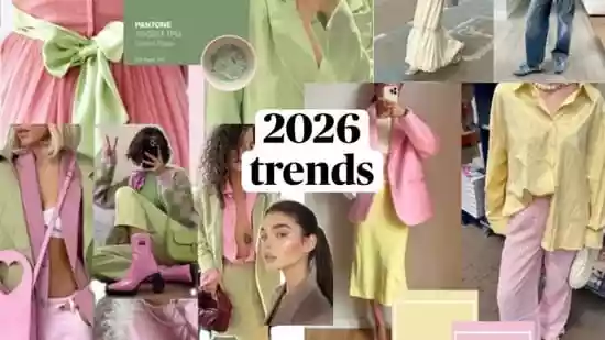 Colour trends in fashion for 2026