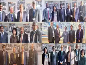 Commerce Secretary Rajesh Agrawal engaged in crucial WTO talks, preparing for MC14 in Cameroon. Discussions with key diplomats from the EU, China, US