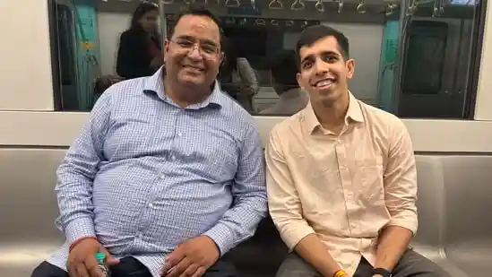 Commuters on Mumbai's Metro Line 3 had an unexpected surprise when Paytm founder Vijay Shekhar Sharma was seen travelling quietly like any other passenger. A city resident named Partha shared a picture of himself with Sharma seated in the metro and recounted the brief interaction on X.Commuters on Mumbai's Metro Line 3 had an unexpected surprise when Paytm founder Vijay Shekhar Sharma was seen travelling quietly like any other passenger. A city resident named Partha shared a picture of himself with Sharma seated in the metro and recounted the brief interaction on X.“Bumped into Vijay Shekhar Sharma sir in Metro today. So polite and humble. Spoke a word or two about government not opening APIs for the metro line 3 – felt cool,” Partha wrote in his post.Check out the post here:The tweet has already clocked over 2.8 lakh views, sparking several reactions from users.(Also read: ‘Impersonating ka tarika thoda kesual hai': Indian millionaire gets WhatsApp text from scammer pretending to be him)