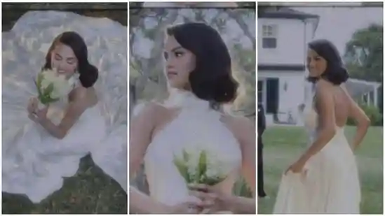 Congratulations are in order for Selena Gomez and Benny Blanco – they are now officially married. Selena's wedding dress was a stunning custom Ralph Lauren gown – it was sleeveless and featured a high neck, open back design, and floral detailing. The groom also wore Ralph Lauren for the occasion. <strong>Also read |</strong><strong> Selena Gomez marries Benny Blanco, fans erupt in pure joy: ‘She finally got…'</strong>