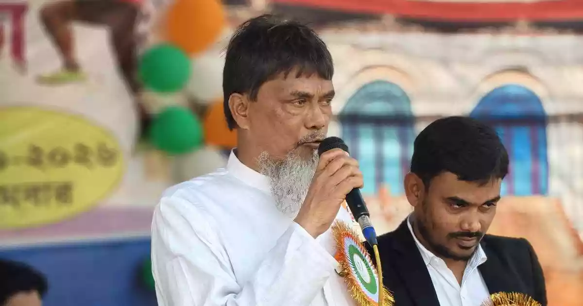 Congress candidate Motab Shaikh, whose name was deleted from the electoral rolls during the special intensive revision and later restored by an appellate