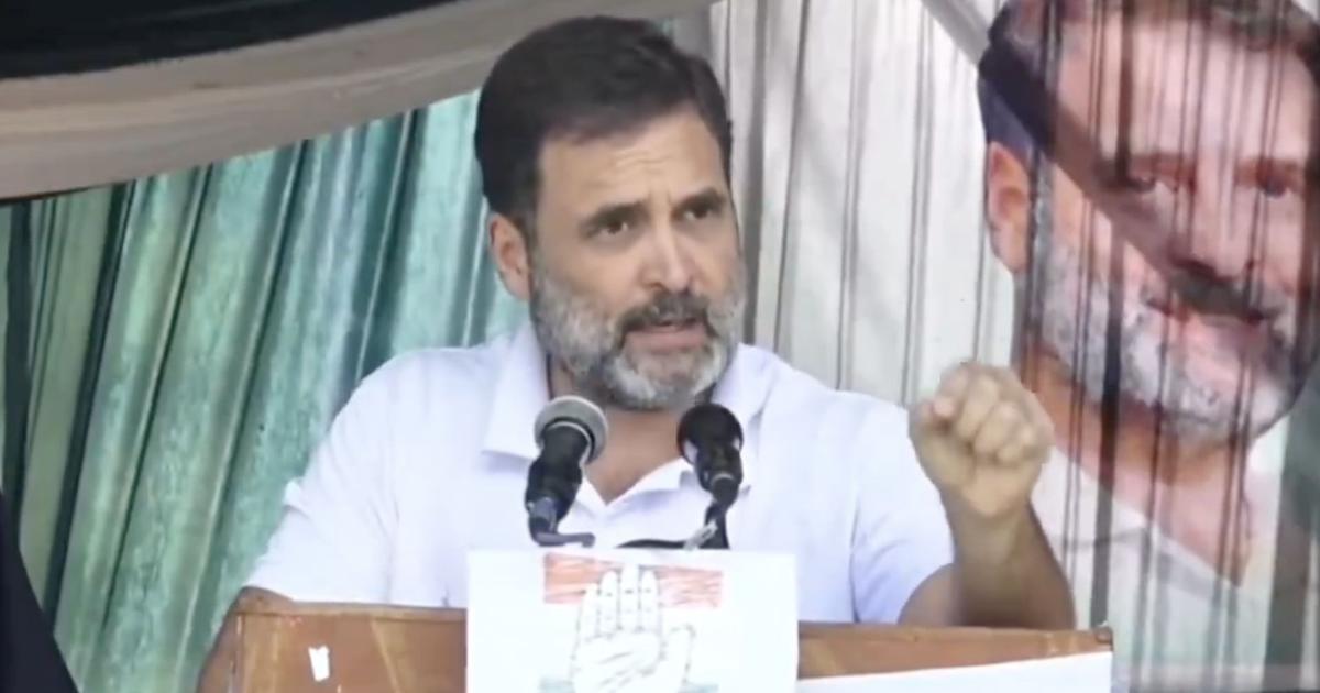 Congress leader Rahul Gandhi was on Monday stopped by the police and National Disaster Response Force personnel from visiting flood-hit villages along the India-Pakistan border in Punjab's Gurdaspur district, citing security risks. Gandhi, who is on a tour of areas in the state affected by floods, was told it was unsafe to cross the swollen Ravi river by boat to reach the “zero line” villages, The Indian Express reported. Zero line villages are settlements that are situated along the border.