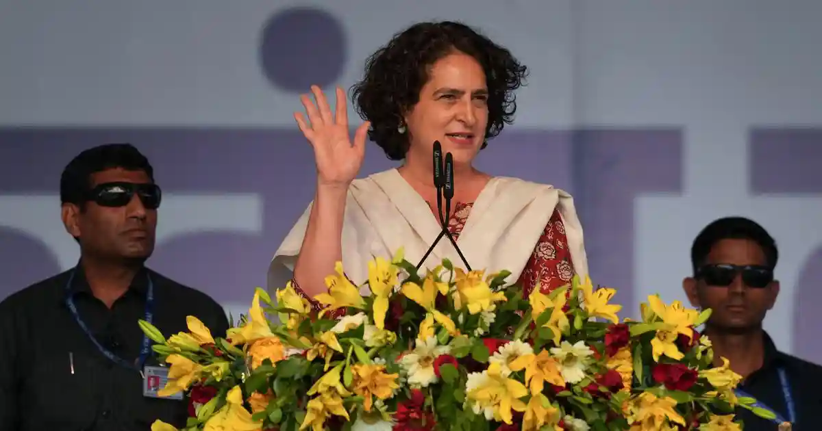 Congress MP Priyanka Gandhi Vadra on Saturday accused the Union government of conspiring to weaken democracy and alter the federal structure of the country by