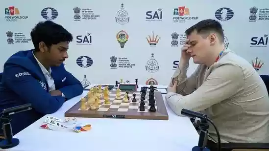 The ongoing Chess World Cup 2025 saw controversy on Friday, as Lithuanian GM Titas Stremavicius issued a complaint against Indian GM Pranav V during their