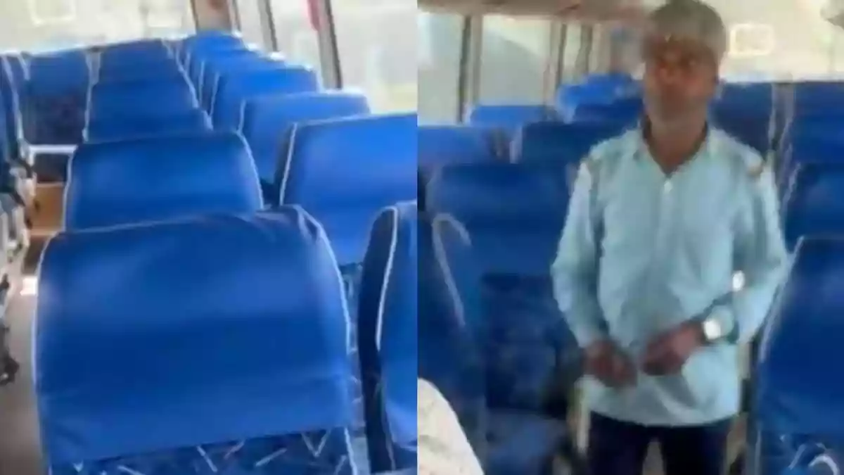 A shocking case of alleged negligence has surfaced from Noida, where a UKG student of Amity International School was reportedly locked inside a school bus for