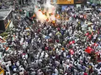 Initial trends shared by the State Election Commission (SEC) showed the ruling LDF, the opposition UDF and the NDA leading in various grama panchayat