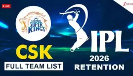 <strong>CSK Retained And Released Players List Ahead Of IPL 2026 Auction: </strong>Chennai Super Kings (CSK) have announced their list of retained