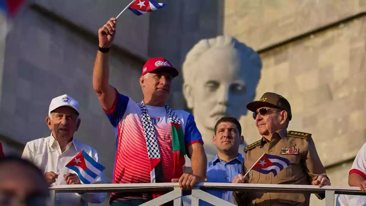 Cuban President Miguel Díaz-Canel said the U.S. has no valid reason to carry out a military attack against the island or to attempt to depose him