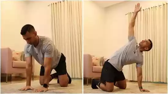 <h4>Cult Fit founder shares 4 simple exercises that should be mandatory if you work on a laptop all day</h4><h4>Long hours at a desk can