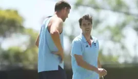 Australia's preparations for the upcoming day-night Test at the Gabba gained momentum on Tuesday, with captain Pat Cummins and fellow fast bowler Josh