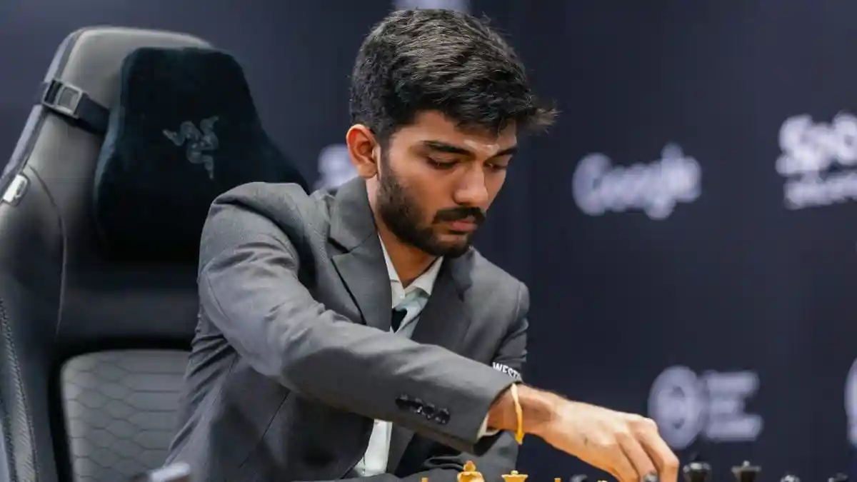 World champion D Gukesh faltered due to a lapse in concentration, leading to an unexpected blunder and defeat against Uzbekistan's Nodirbek Abdusattorov in the