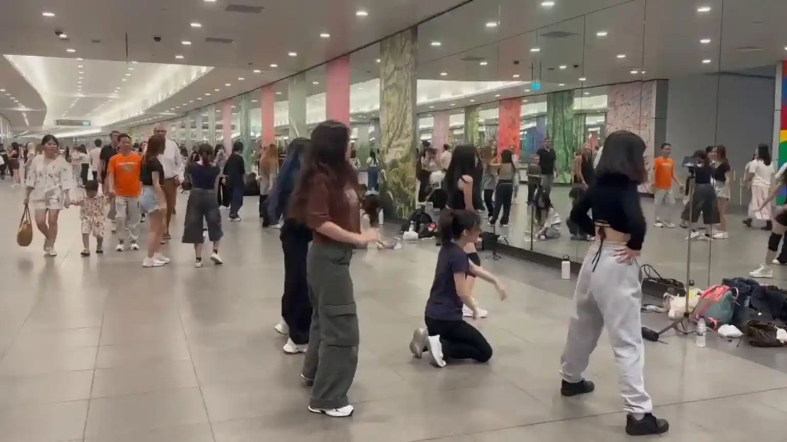 Dancers loved practising in this Singapore walkway