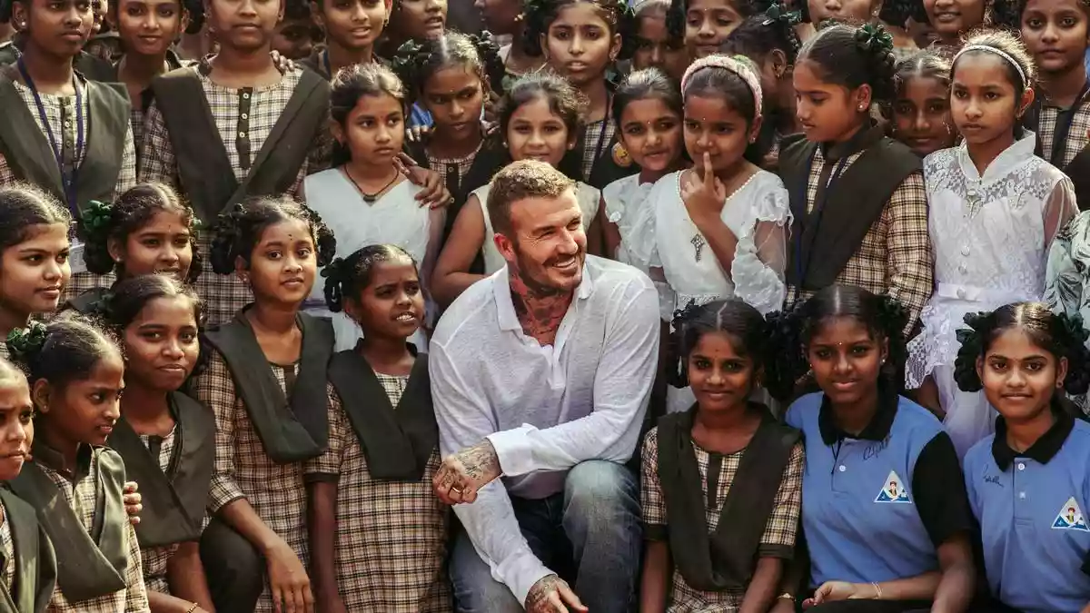 David Beckham’s visit in Visakhapatnam school highlights classroom innovation