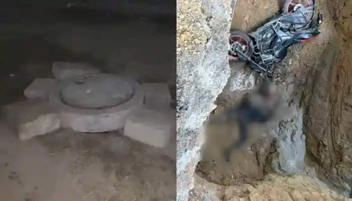 Days after biker dies in open pit