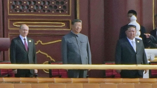 Days after the SCO Summit 2025 wrapped up in Tianjin, Chinese President Xi Jinping met with his Russian counterpart Vladimir Putin and North Korean leader Kim Jong Un on Wednesday for China's victory parade. While the leaders have previously conducted bilateral meetings, their appearance at the Victory Parade marks the first time Xi Jinping, Vladimir Putin and Kim Jong Un have met each other at the same time.