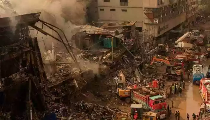 Authorities said the blaze, which broke out around 10:00 p.m. on January 17, was brought under control after nearly 34 hours. At least 26 people have been